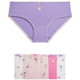 M&S girls cotton ballerina knickers for 11-12 years, 7 pack, imported from the UK