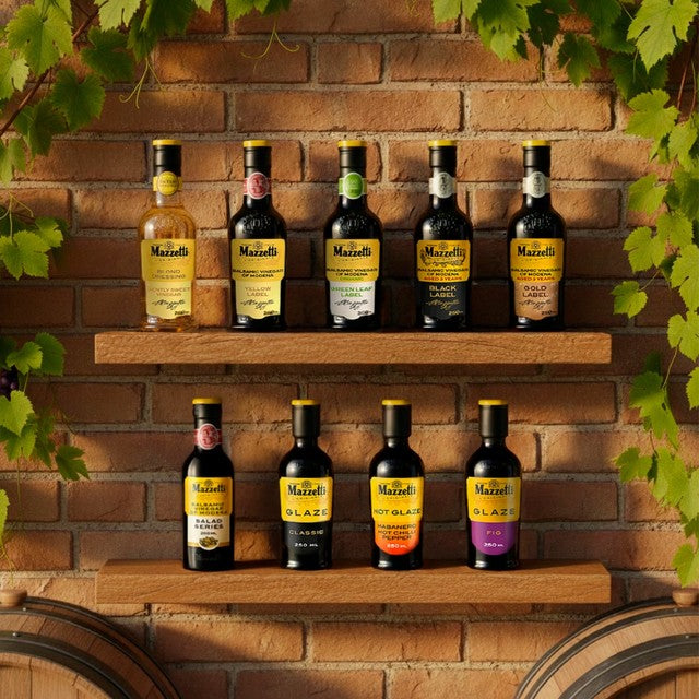 Mazzetti Balsamic Vinegar Gold 4 Leaf 250ml, imported from the UK