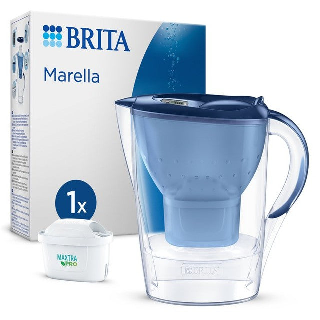 Brita water filter jug Blue 2.4L - British product