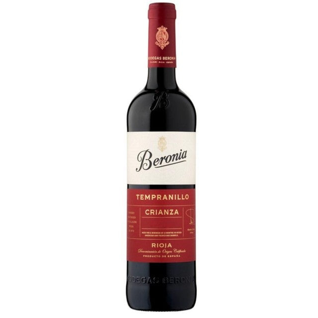 Beronia Rioja Crianza 2021 red wine 75cl - British product