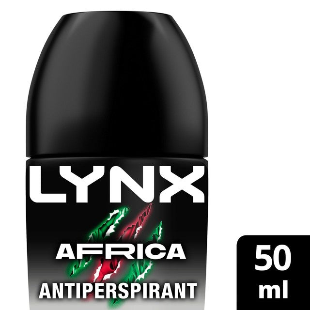 Lynx Africa antiperspirant roll-on deodorant 50ml, UK version