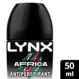 Lynx Africa antiperspirant roll-on deodorant 50ml, UK version