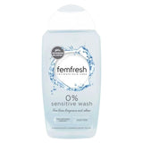 Femfresh 0% sensitive intimate wash 250ml - British product