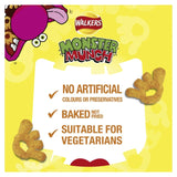 Walkers Monster Munch Roast Beef flavour corn snacks multipack 6x20g (British brand)