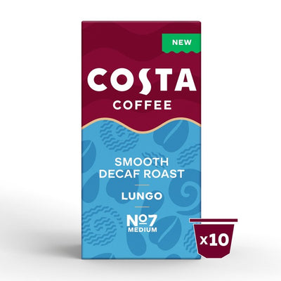 Costa Decaffeinated Coffee Pods 10 Pack