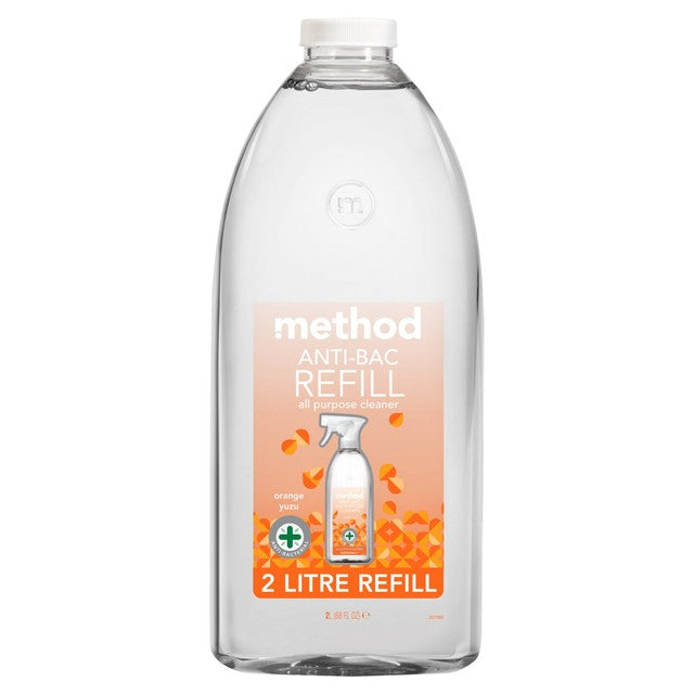 Method Antibacterial All Purpose Cleaner Orange Yuzu 2L, imported from the UK