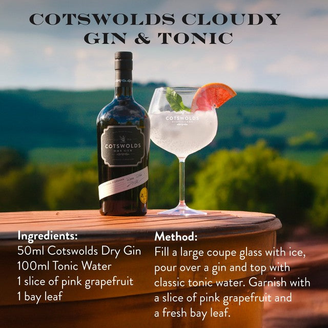 Cotswold Distillery Cotswolds Dry Gin 70cl - British product