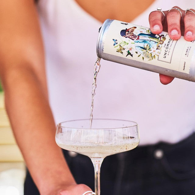The Uncommon English Bubbly White Wine Cans Multipack