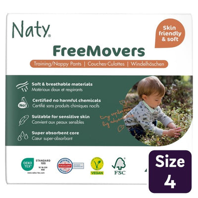 Naty FreeMovers Nappy Pants Size 4 (8-15kg)