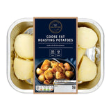 M&S roast potatoes with goose fat 450g, imported from the UK