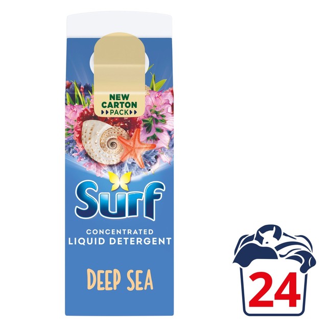 Surf Deep Sea Mineral liquid laundry detergent 648ml (British brand)