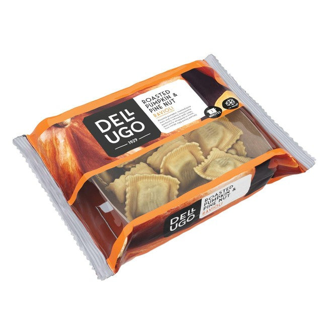 Dell' Ugo Roasted Pumpkin and Pinenut Ravioli 250g - British product