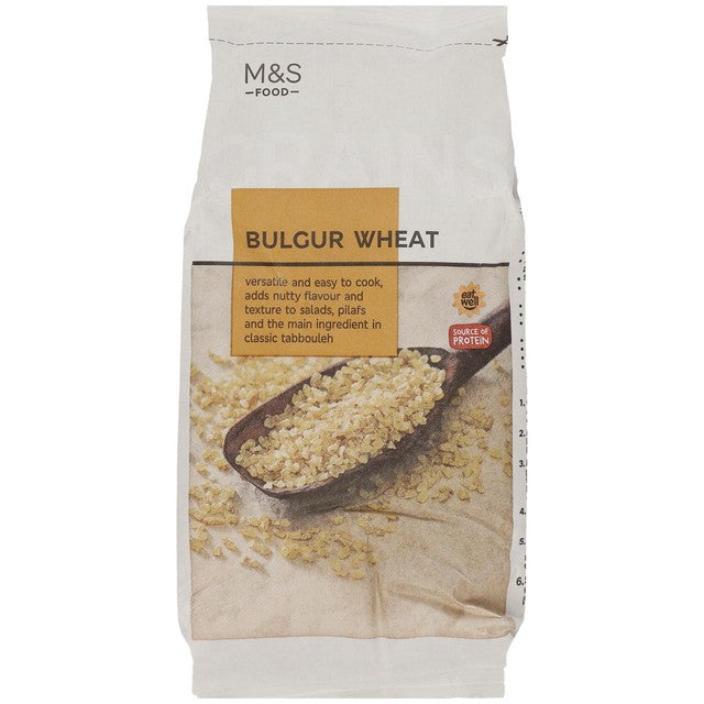 M&S bulgur wheat 500g, imported from the UK
