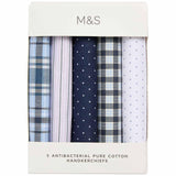 M&S mens handkerchiefs blue imported from the UK