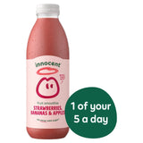 Innocent strawberries, bananas & apples smoothie 750ml, UK version