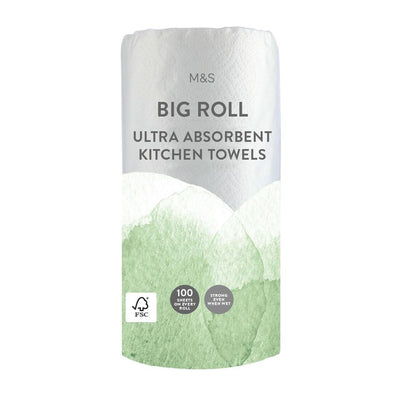 Marks and Spencer Ultra Saugfähige Küchenpapier-Großrolle