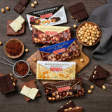 Novi dark chocolate hazelnuts bar 130g - British product
