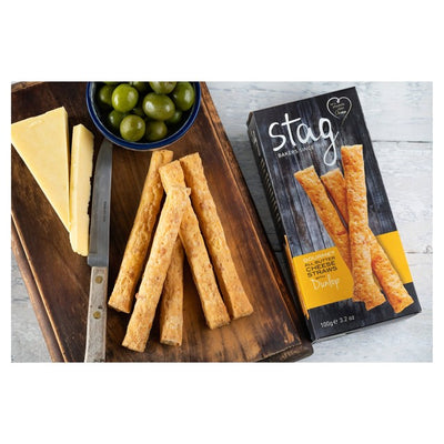 Stag Bakeries Dunlop Ostestenger Salte Snacks 100g