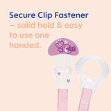 MAM Soother Clip 2-pack Unisex, imported from the UK