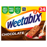 Weetabix chocolate breakfast cereal (British brand)