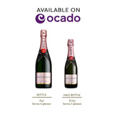 Moet & Chandon Rose Imperial Champagne 75cl, imported from the UK