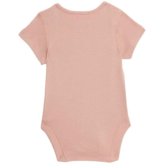 M&S pure cotton bodysuits pink 12-18 months, imported from the UK