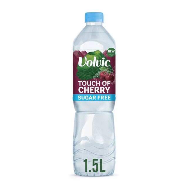 Volvic Cherry Flavoured Water 1.5L (British brand)