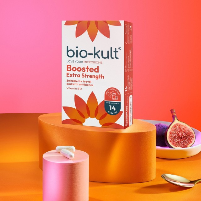 Bio-Kult Boosted Extra Strength Probiotic Supplement 30 Capsules - British product