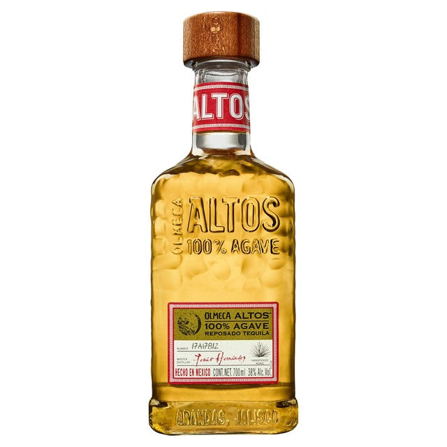 Olmeca Altos Reposado Tequila 70cl, imported from the UK