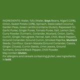 all plants Spinach & Tofu Curry 300g - British product