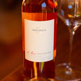 Virgin Wines Araldica d'Aria Pinot Grigio Rose rosé wine 75cl - British product