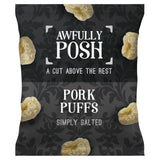 Awfully Posh Simply Salted Pork Puffs 30g - British product