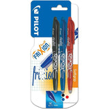 Pilot Pack of 3 FriXion Erasable 07 mm Rollerball Pen