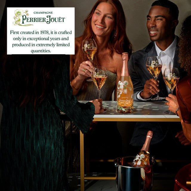 Perrier Jouet Rosé Champagne Vintage 75cl, imported from the UK