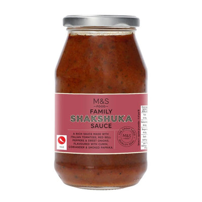 M&S Shakshuka Tomato and Red Pepper Sauce 500g