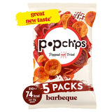 Popchips barbeque flavour crisps multipack, imported from the UK