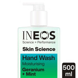 INEOS Geranium & Mint hand wash 500ml, UK version