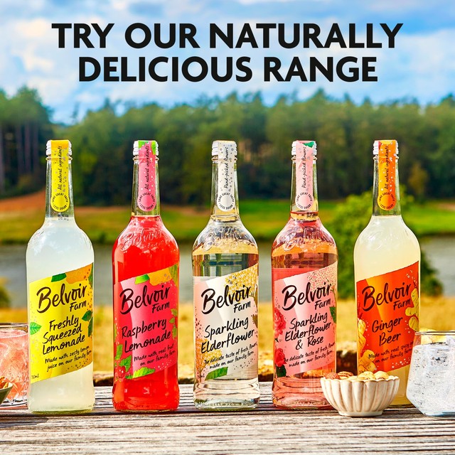Belvoir raspberry lemonade drink 750ml - British product