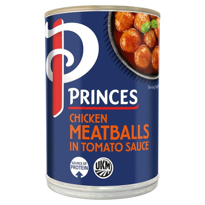 Princes Meatballs in Tomato Sauce Canned Meatballs 370g