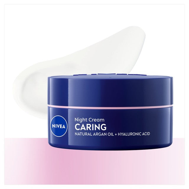 NIVEA Night Cream for dry, sensitive skin 50ml, imported from the UK