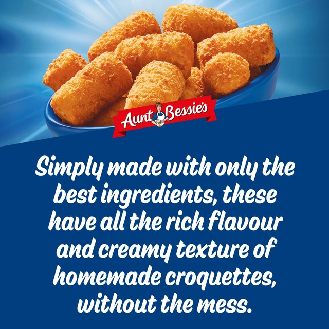 Aunt Bessie's Crunchy Homestyle Croquettes 550g - British product