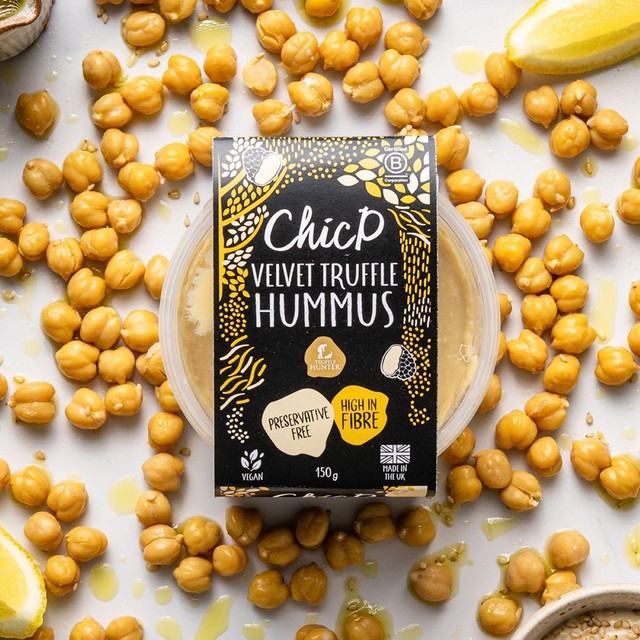 ChicP velvet truffle hummus 150g - British product