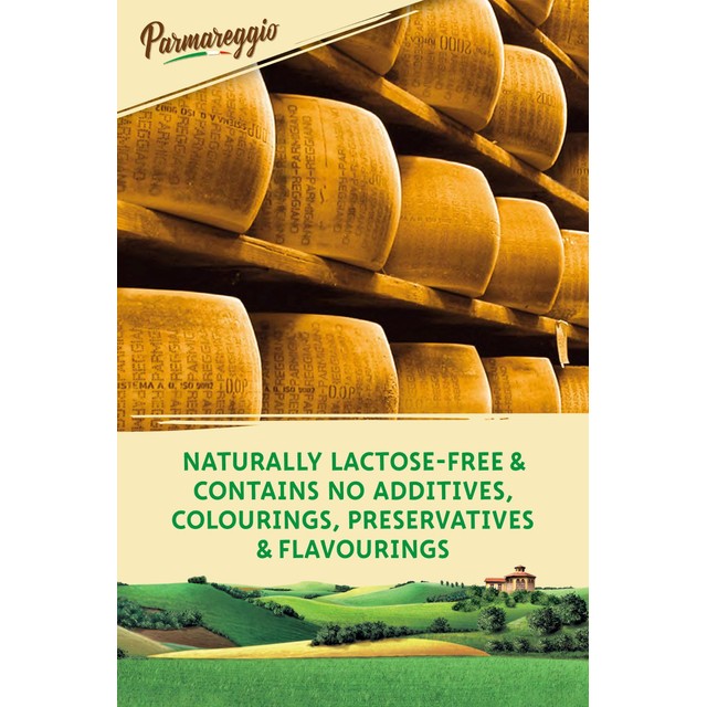 Parmareggio Parmigiano Reggiano Organic cheese 150g, imported from the UK