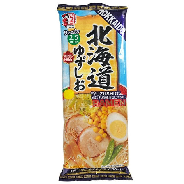 Itsuki Hokkaido Shio ramen 170g, UK version
