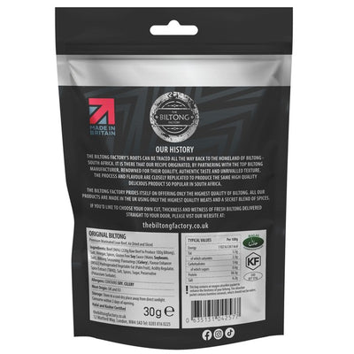 The Biltong Factory Original Biltong Beef Biltong 30g