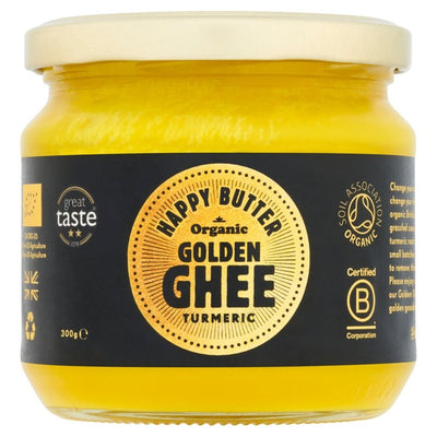 Happy Butter Ghee à la Curcuma Bio 300g