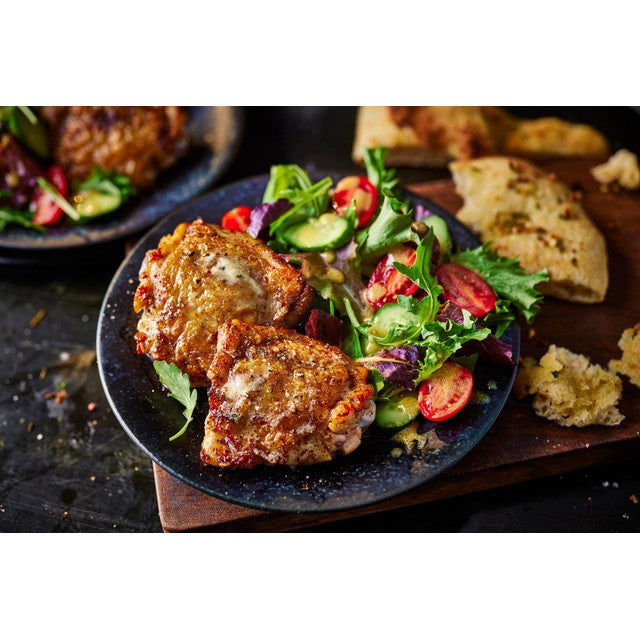 M&S Oakham Gold chicken thighs 1.25kg, imported from the UK