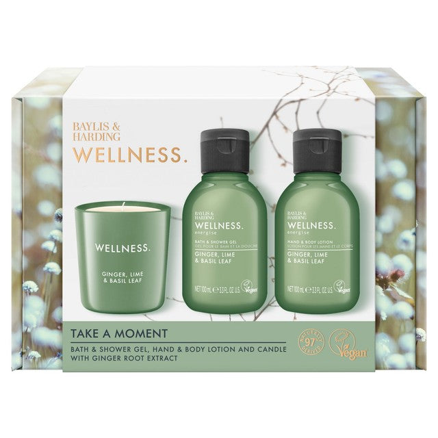 Baylis & Harding gift set ginger lime basil 100ml 60g - British product