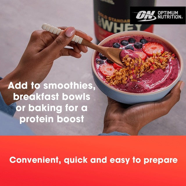 Optimum Nutrition Double Rich Chocolate protein powder 899g, imported from the UK