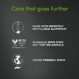 Dove Men+Care Fresh anti-perspirant deodorant aerosol 200ml - British product